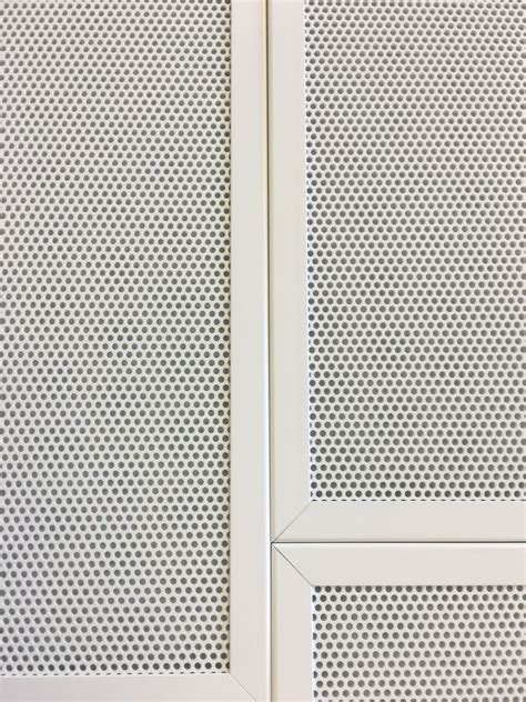 stainless steel cabinet inserts|perforated metal for cabinet doors.